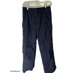 Obermeyer Black Insulated Snow Ski Pants Waterproof Insulated Juniors Sz 12 EUC